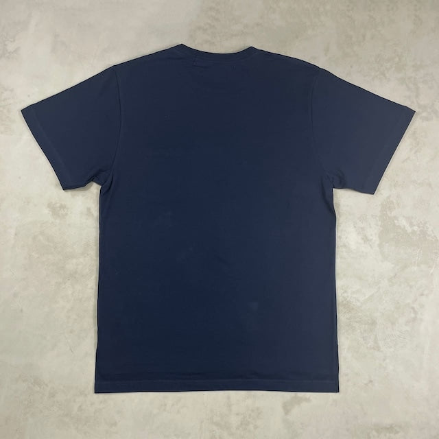 Blue Sakura STEP T-SHIRT / NAVY (pocket tee)