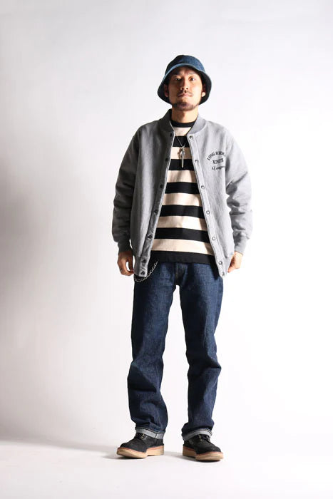 WESTRIDE Heavy Weight Full Snap Sweat / Grey