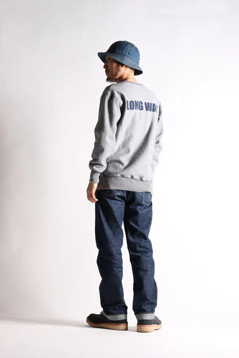 WESTRIDE Heavy Weight Front V Sweat Snoopy / Grey