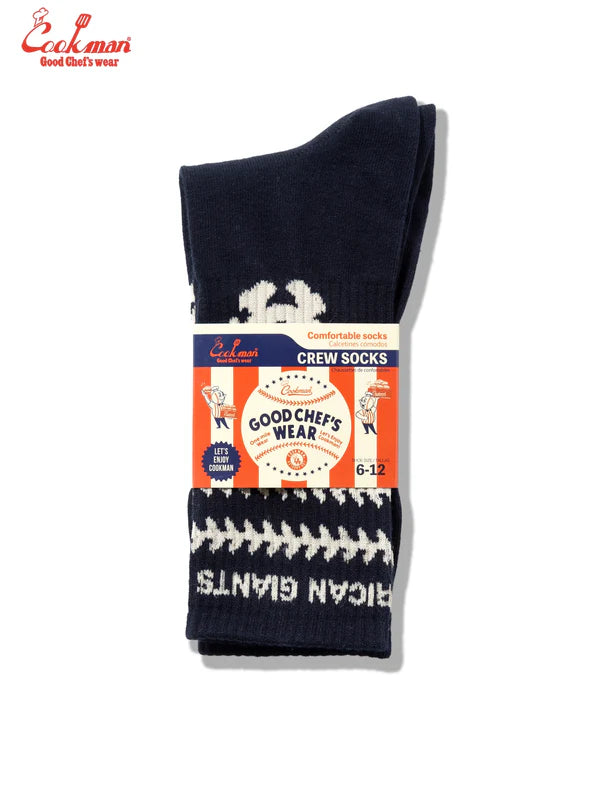 Cookman Rib Crew Socks - NLBM CHICAGO AMERICAN GIANTS