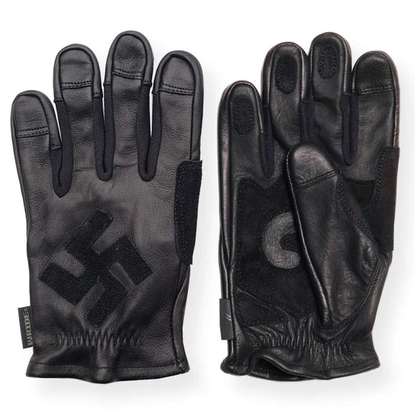 WESTRIDE Swastika Glove / Black x Black