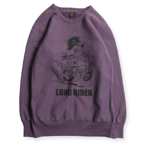 WESTRIDE Heavy Weight Front V Sweat Snoopy / Bell Flower