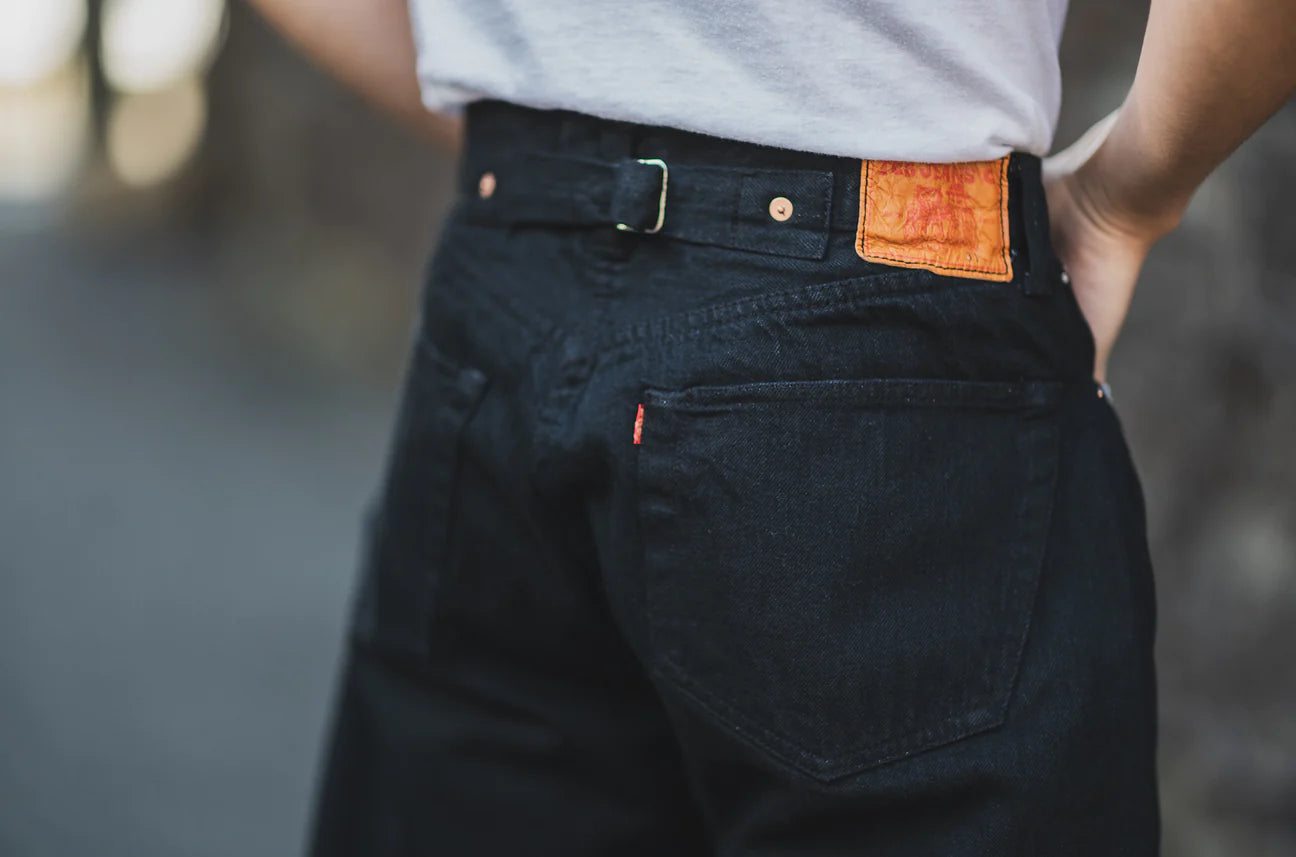 TCB/ 30's jeans black/ one washed
