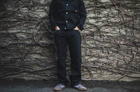 TCB/ 30's jeans black/ one washed