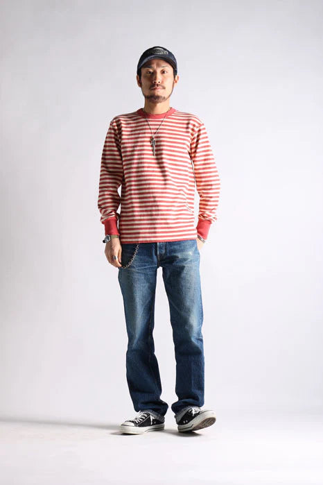 WESTRIDE Heavy Narrow Border Long Tee / MRN x CRM