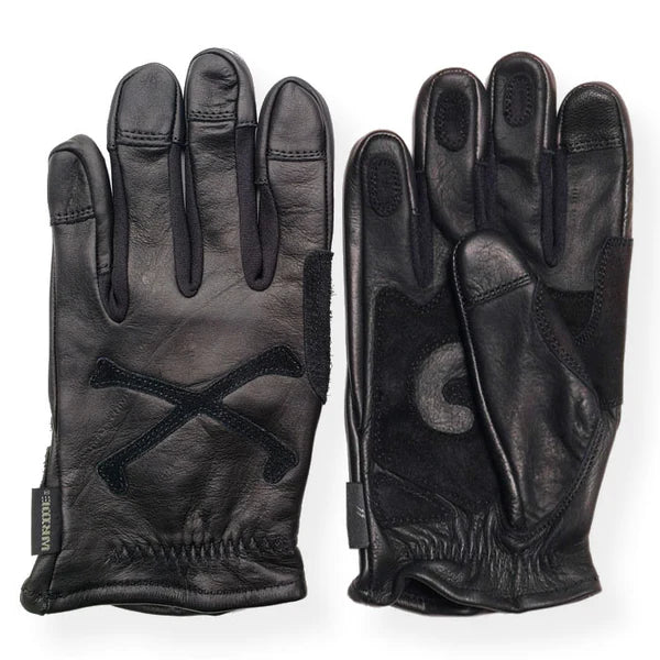WESTRIDE Cross Bones Glove / Black x Black