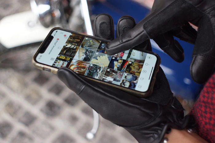 WESTRIDE Swastika Glove / Black x Black