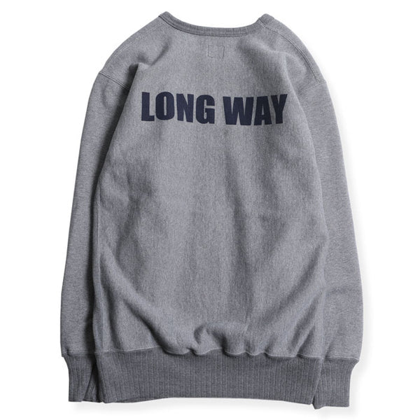 WESTRIDE Heavy Weight Front V Sweat Snoopy / Grey