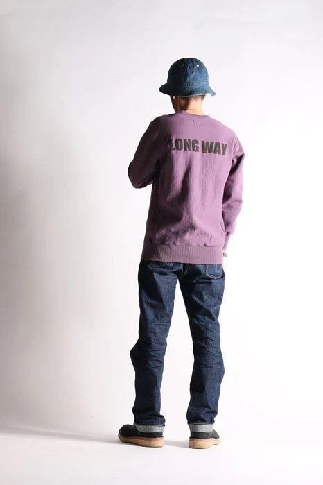WESTRIDE Heavy Weight Front V Sweat Snoopy / Bell Flower