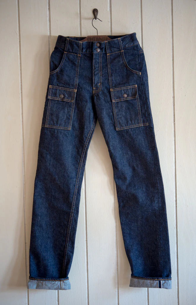 TCB/ 70's bush pants/ one washed