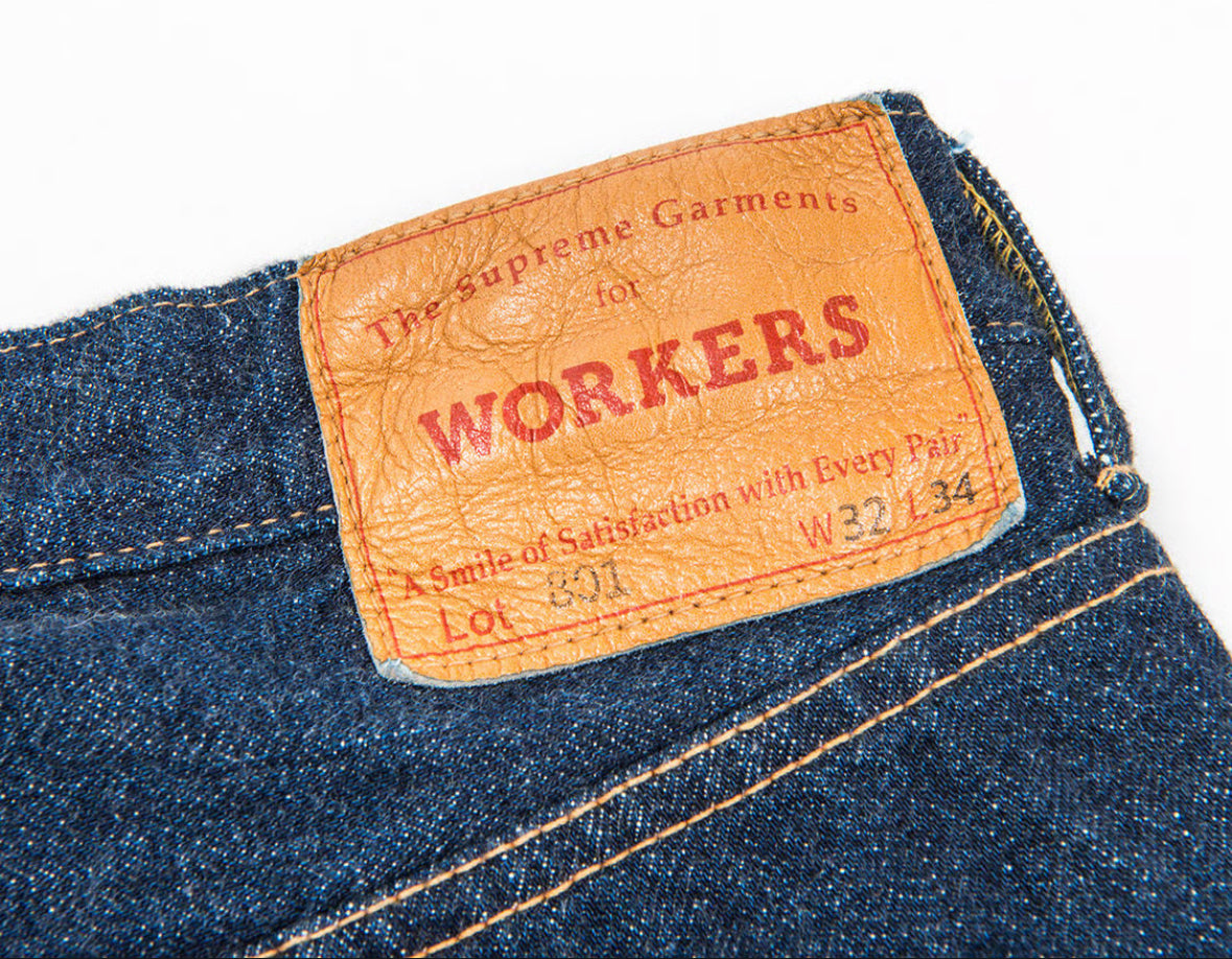 Workers lot 801 straight jeans
