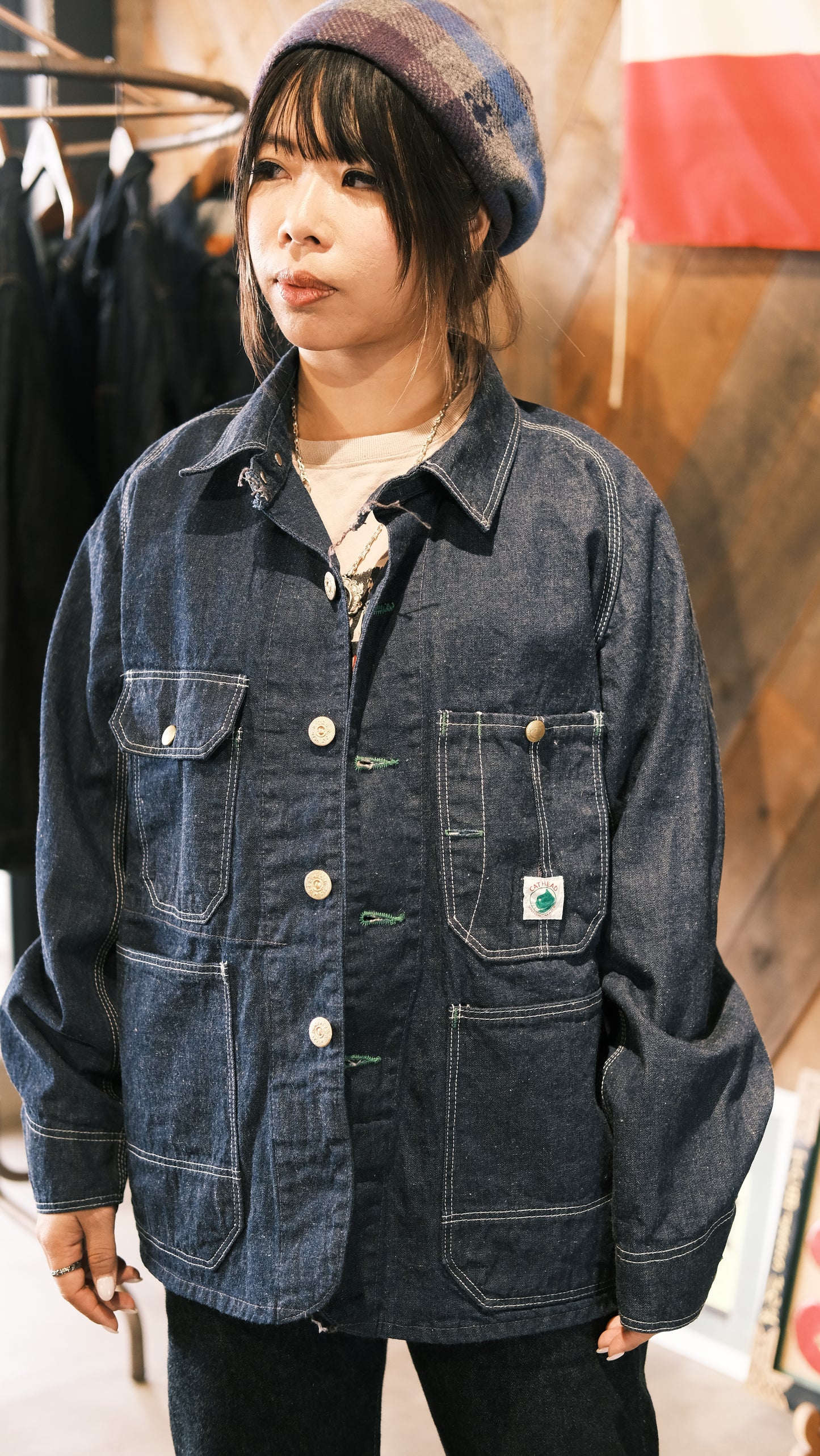 TCB/ Cat head jacket (pre-order)