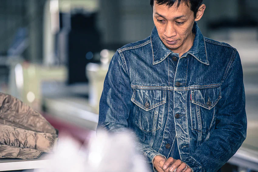 TCB/ 60's trucker jacket/ type 3/ one wash