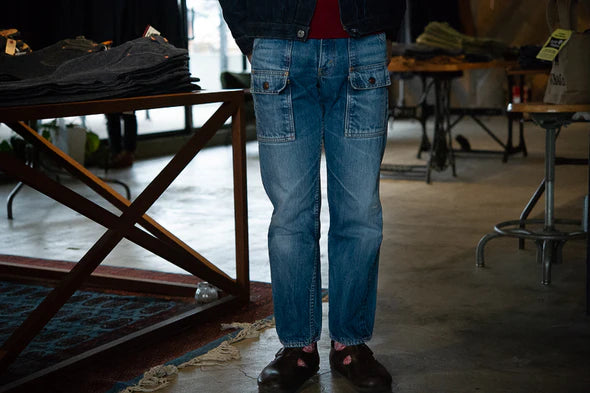 TCB/ 70's bush pants/ one washed