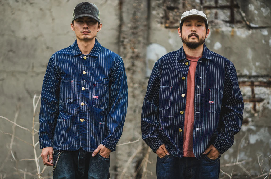 TCB Cathartt Chore Coat (woven stripe) – 2 old souls TCB Cathartt Chore Coat (woven stripe) – 2 old souls