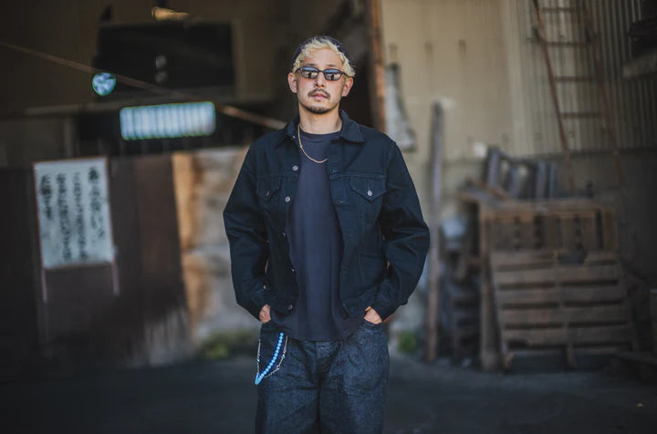 TCB jeans/ 60's Trucker Jacket BKBK / One-Wash