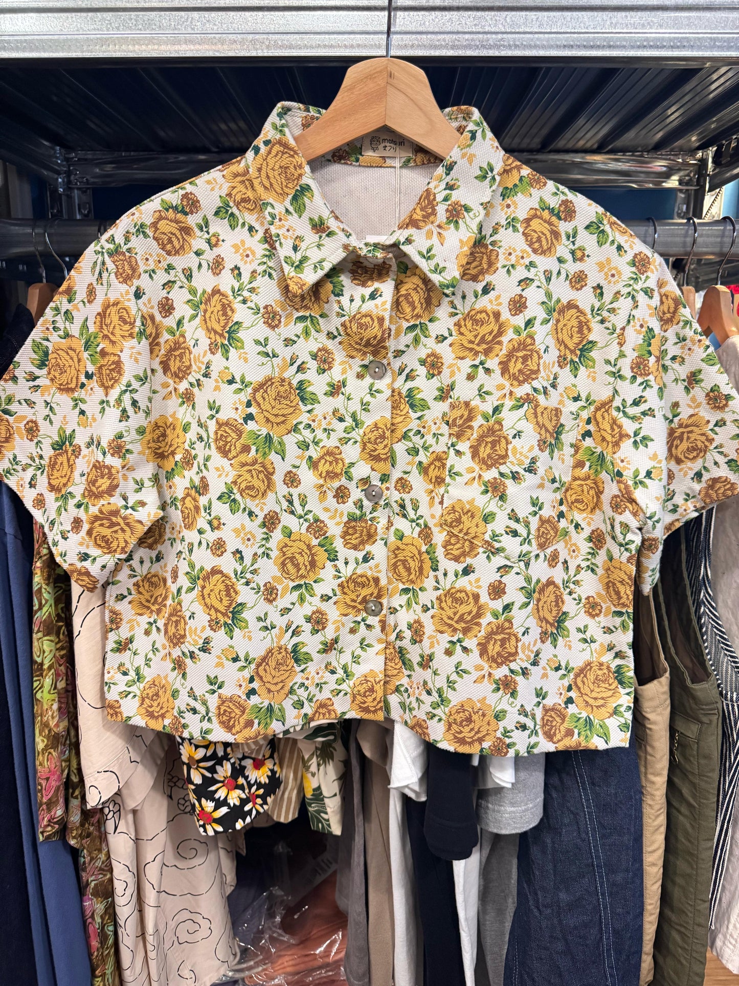 MATSURI/ ROSE CROP TOP