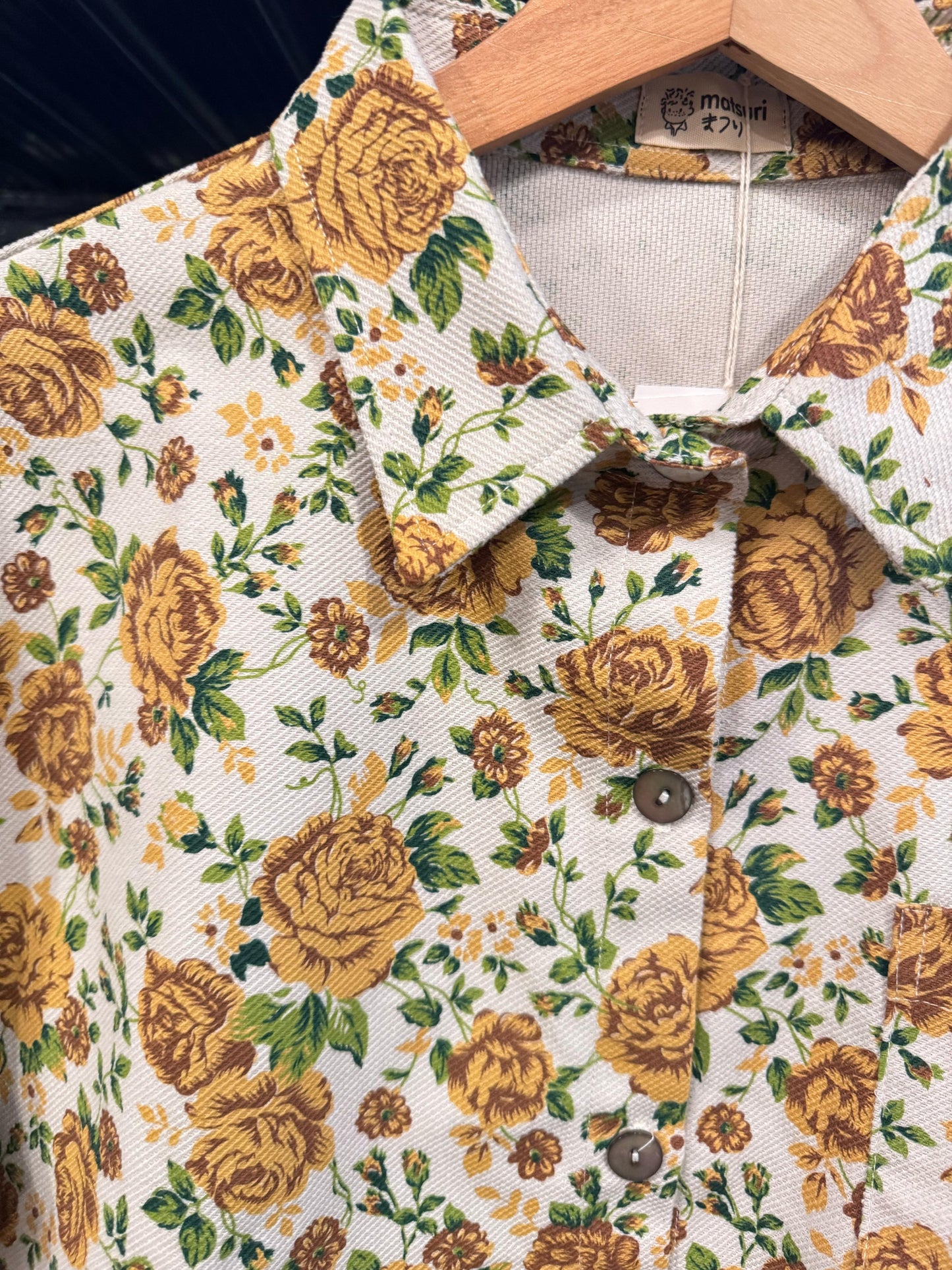 MATSURI/ ROSE CROP TOP