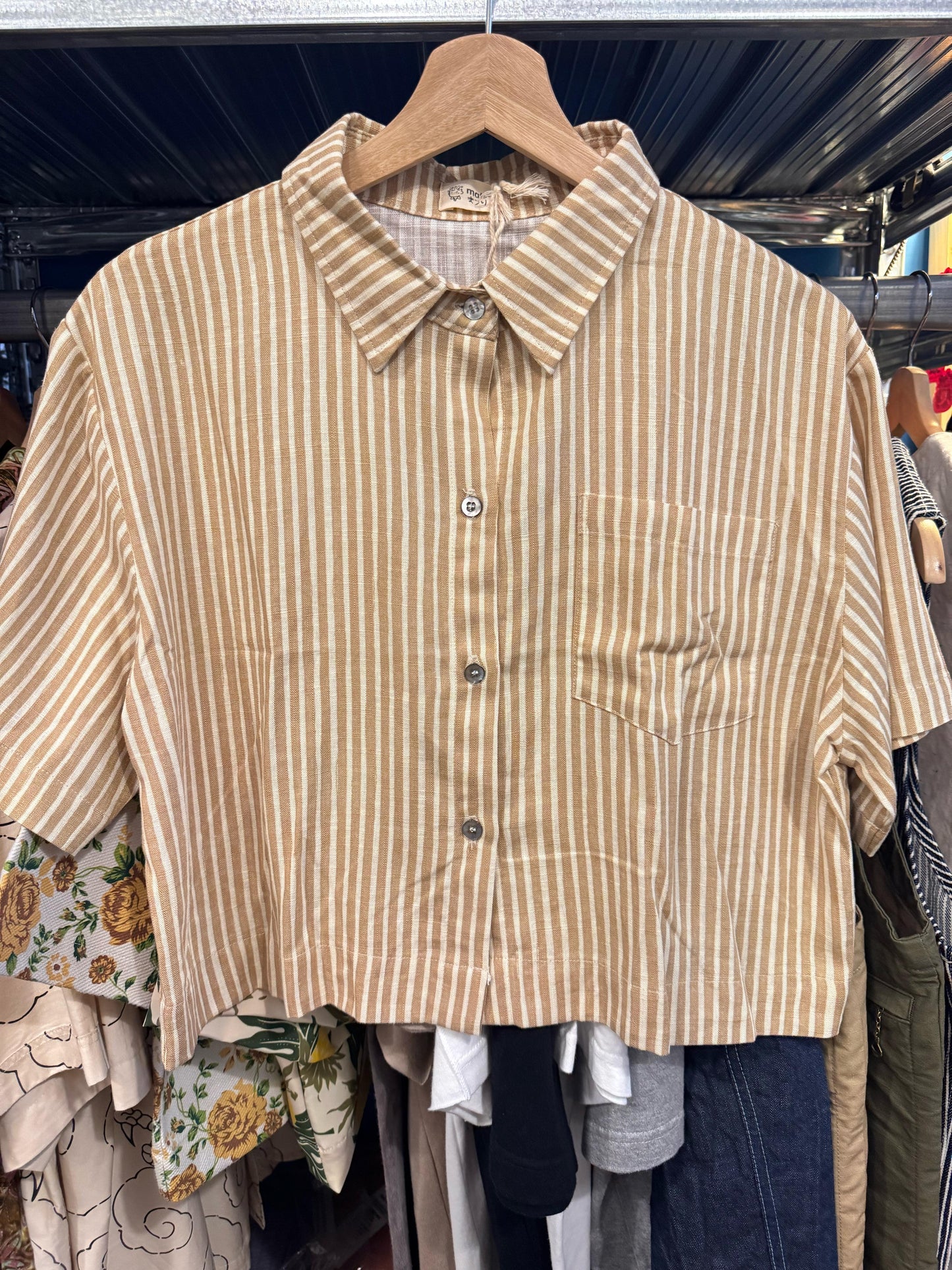 MATSURI/ STRIPE CROP TOP
