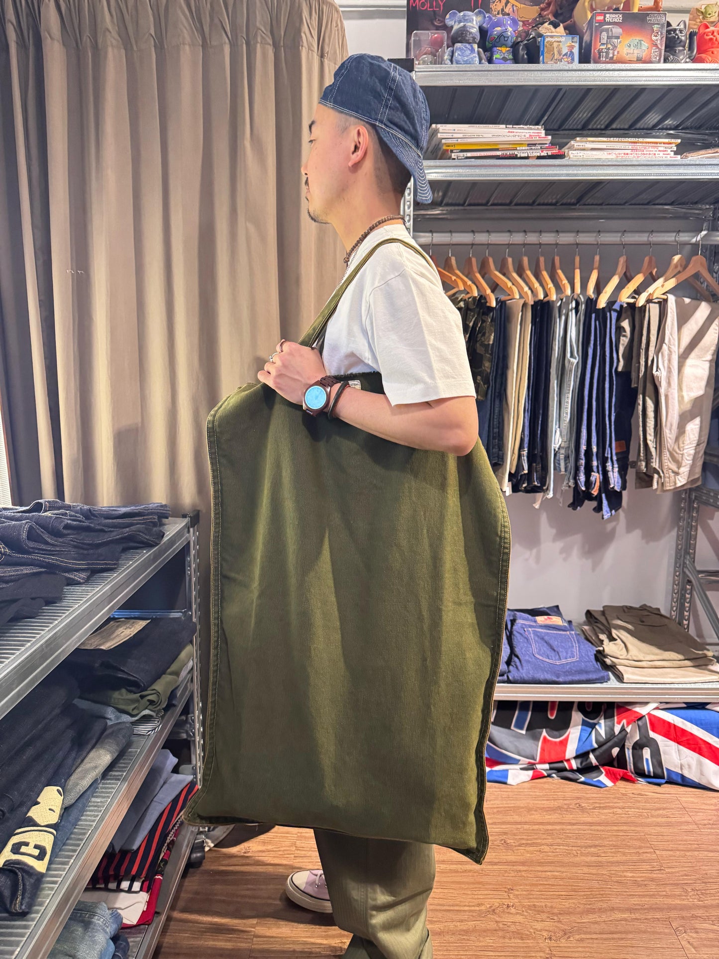 MATSURI/ WASHED CANVAS TOTEBAG
