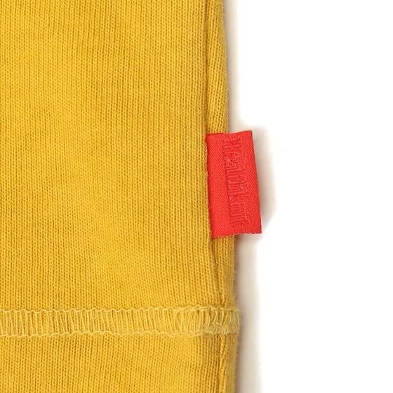 HEALTHKNIT Max Weight Henley Neck T-Shirt (Mustard)