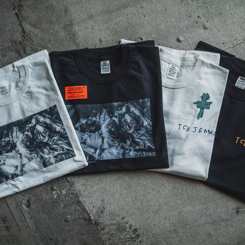 TCB x SURE / logo tee (7.5oz)