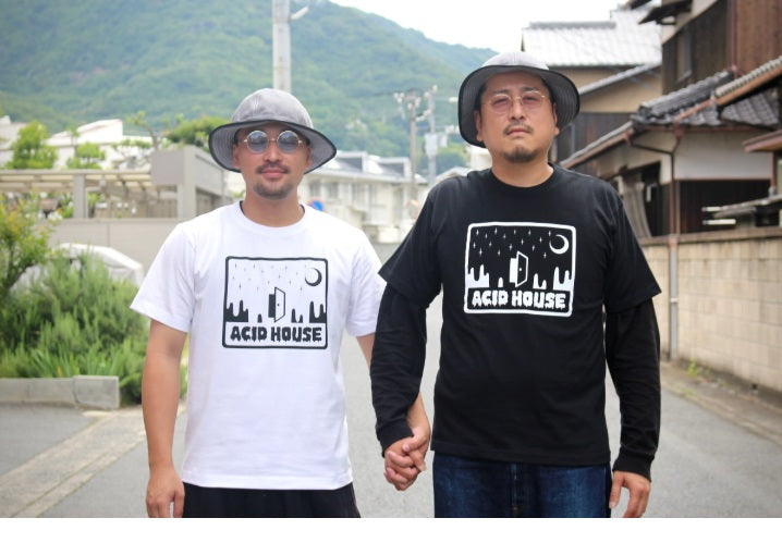 ACID HOUSE Kaito tee (black - XL)
