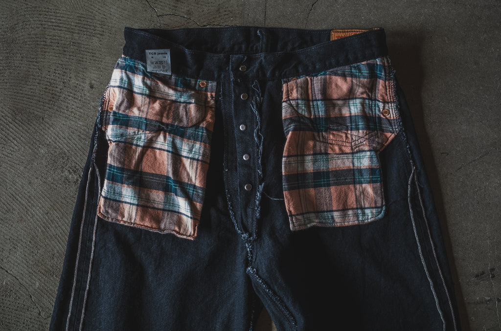 TCB/ Late 40's jeans black/ one washed