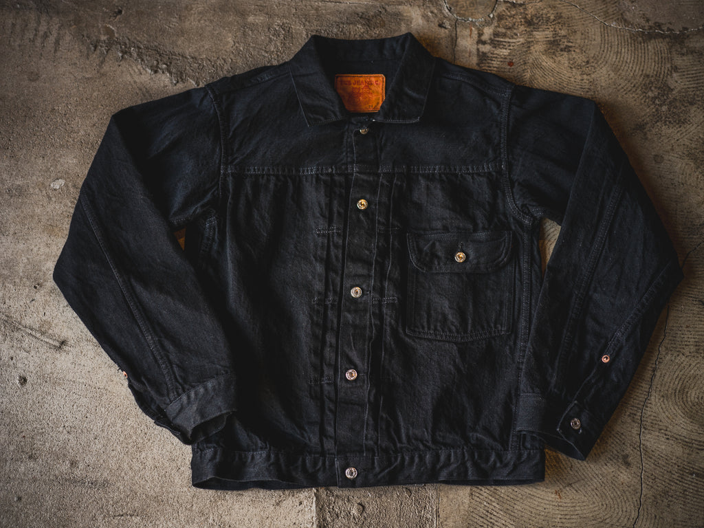 TCB/ 20's Jacket black/ type 1/ one washed