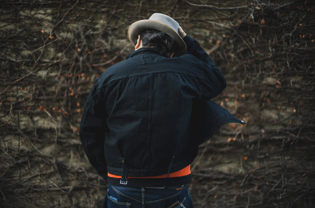 TCB/ 20's Jacket black/ type 1/ one washed
