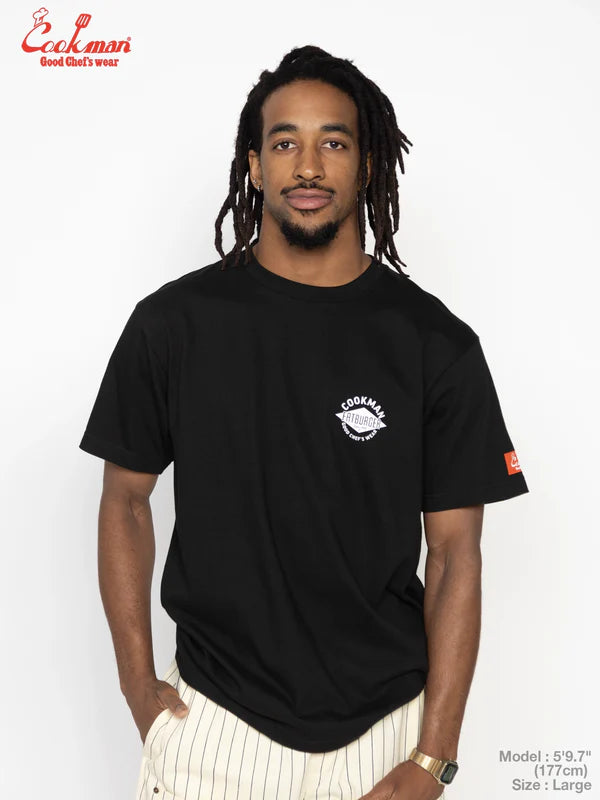 Cookman Tees - FATBURGER First Location : Black