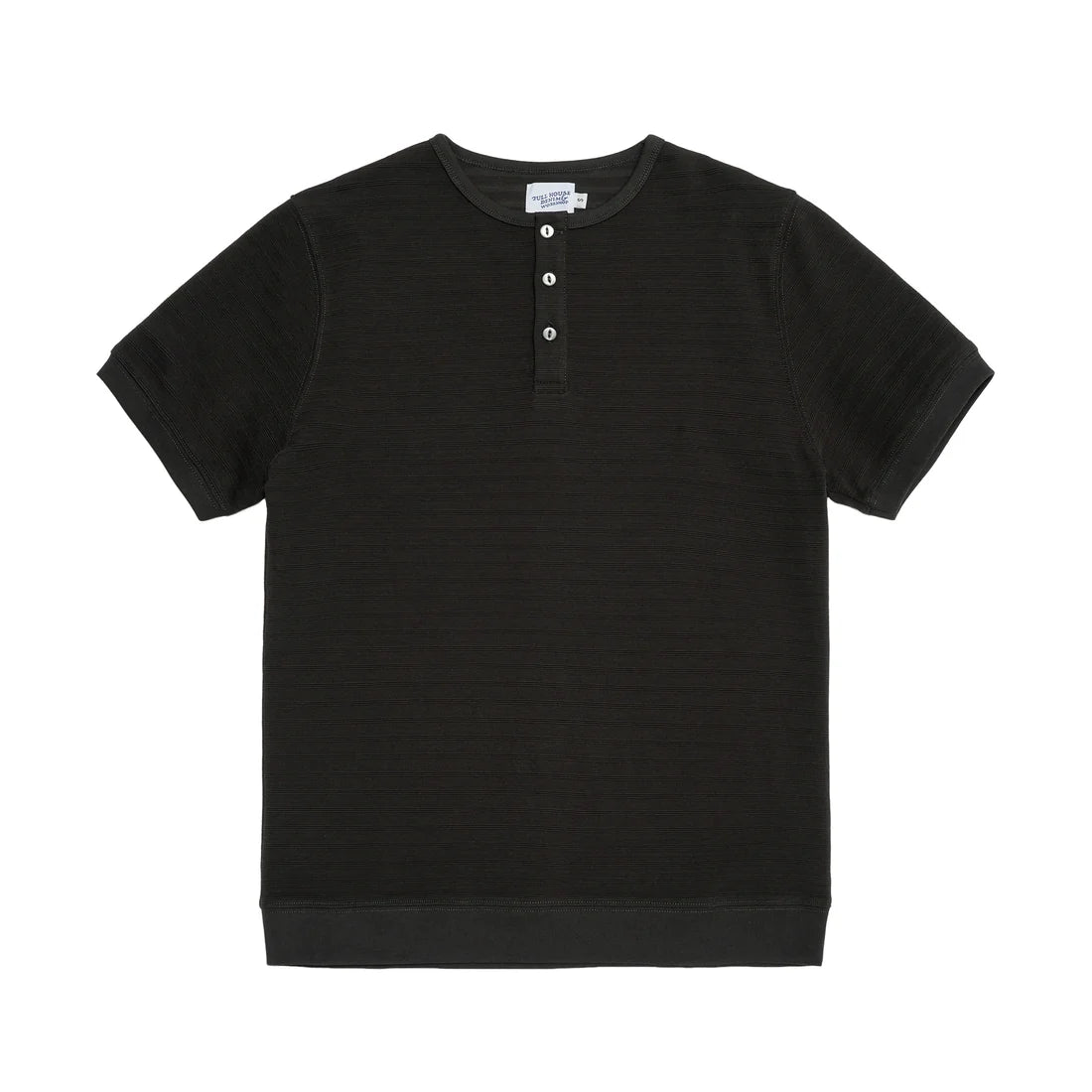 Hidden subtle yarn henley tee from Hong Kong