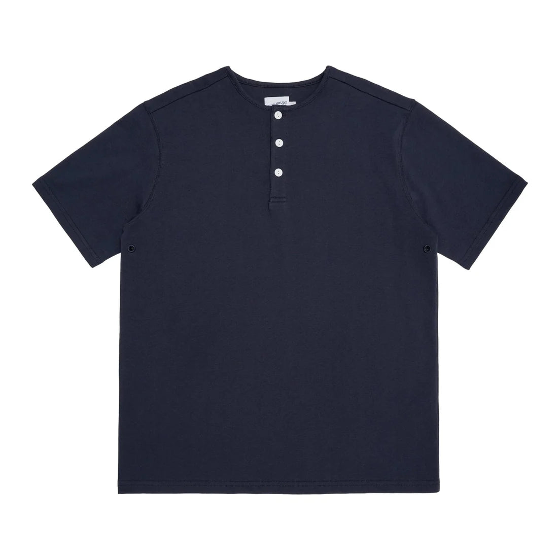 Henley tee/ Made in Hong Kong