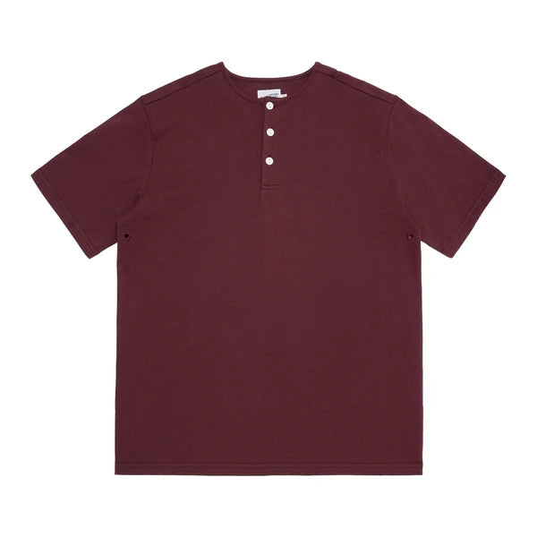 Henley tee/ Made in Hong Kong