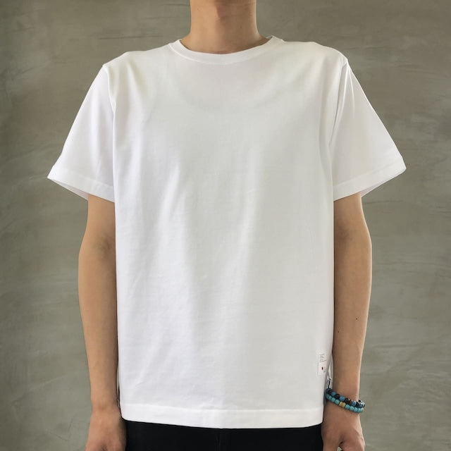 Blue Sakura CUTOFF T-SHIRT / WHITE