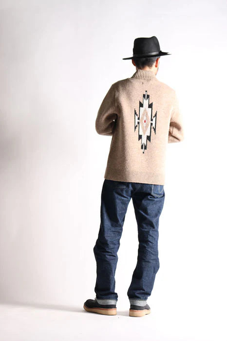 WESTRIDE  Native Shetland Sweater / Beige