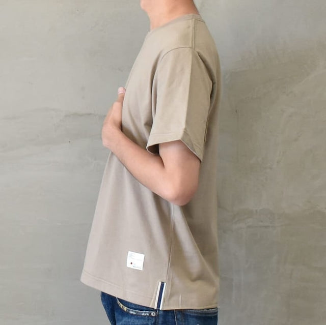 Blue Sakura CUTOFF T-SHIRT / BEIGE