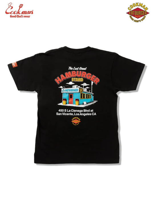 Cookman Tees - FATBURGER First Location : Black