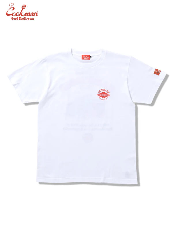 Cookman Tees - FATBURGER First Location : White