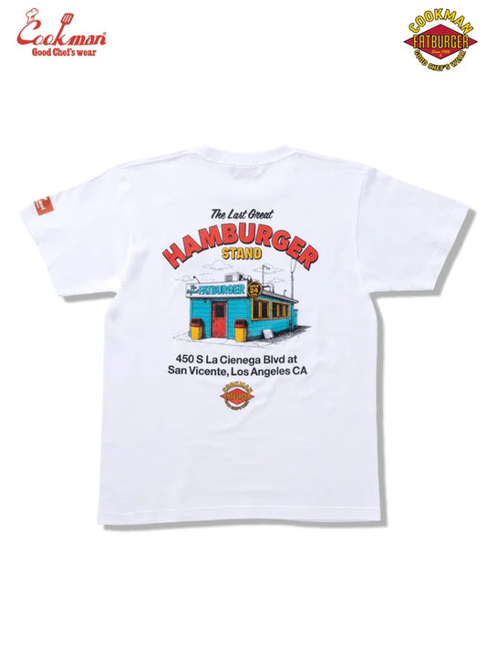 Cookman Tees - FATBURGER First Location : White