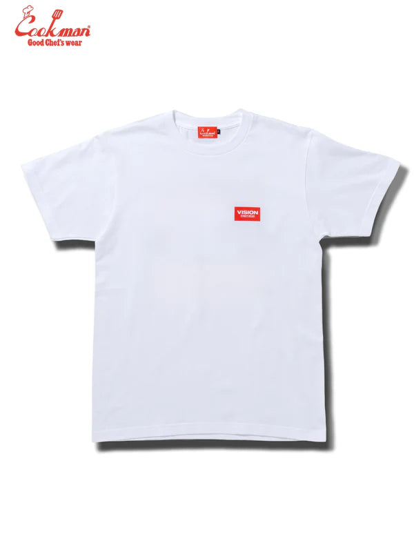 Cookman Tees - Vision Logo : White