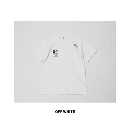 XX Development Sure’s S/S Pocket Tee / off white