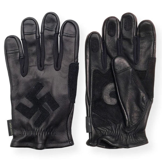 WESTRIDE  Swastika Glove / Black x Black