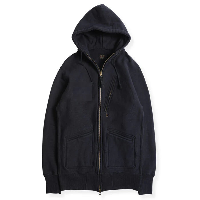 WESTRIDE  Heavy Weight Full Zip Hoodie / Black