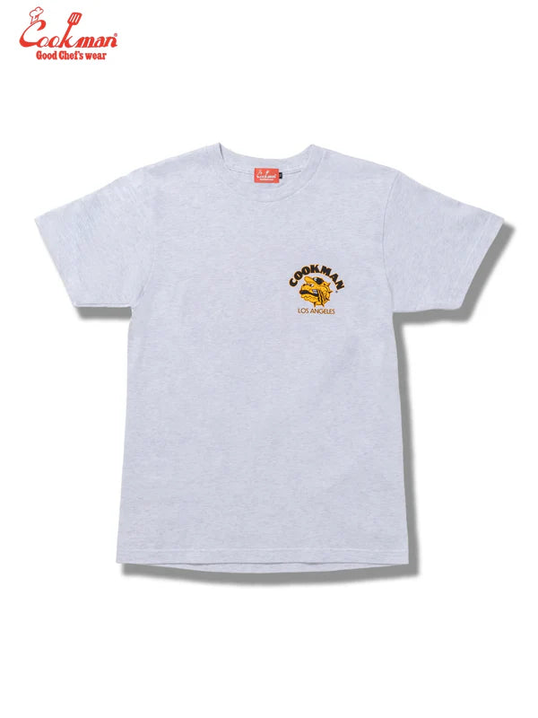 Cookman Tees - Burger Dog : Off White