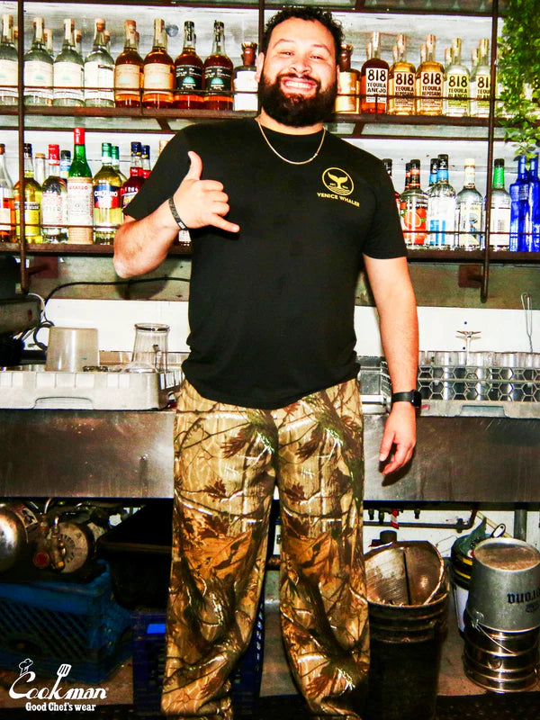 Cookman Chef Pants Semiwide - Timber Camo