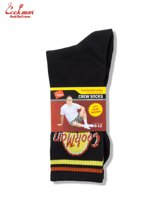 Cookman Rib Crew Socks - Cafe & Dining