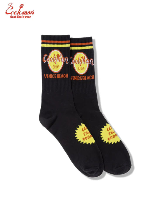 Cookman Rib Crew Socks - Cafe & Dining