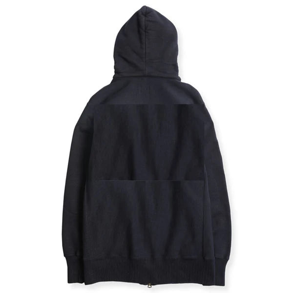 WESTRIDE  Heavy Weight Full Zip Hoodie / Black