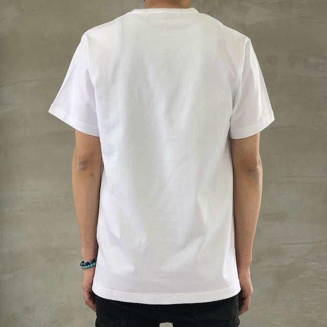 Blue Sakura STEP T-SHIRT / WHITE